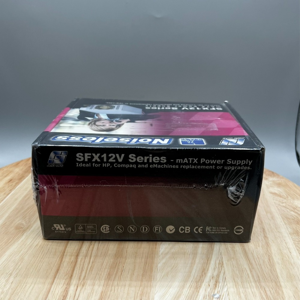 NOISELESS SFX12V Series mATX Power Supply HP Compaq eMachines New Sealed - Picture 5 of 6